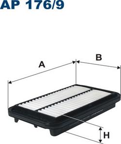 Filtron AP176/9 - Ilmansuodatin inparts.fi