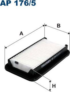 Filtron AP176/5 - Ilmansuodatin inparts.fi