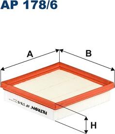 Filtron AP 178/6 - Ilmansuodatin inparts.fi