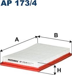 Filtron AP173/4 - Ilmansuodatin inparts.fi