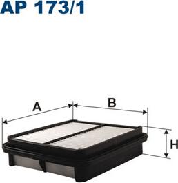 Filtron AP173/1 - Ilmansuodatin inparts.fi