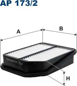 Filtron AP173/2 - Ilmansuodatin inparts.fi