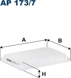 Filtron AP 173/7 - Ilmansuodatin inparts.fi