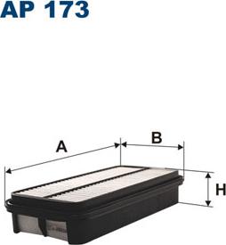 Filtron AP173 - Ilmansuodatin inparts.fi