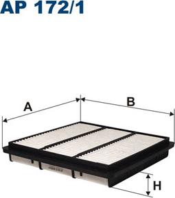 Filtron AP172/1 - Ilmansuodatin inparts.fi