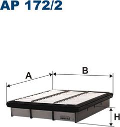 Filtron AP172/2 - Ilmansuodatin inparts.fi