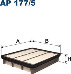 Filtron AP177/5 - Ilmansuodatin inparts.fi