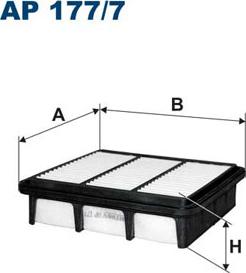 Filtron AP177/7 - Ilmansuodatin inparts.fi