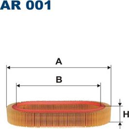 Filtron AR001 - Ilmansuodatin inparts.fi