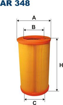 Filtron AR348 - Ilmansuodatin inparts.fi