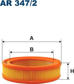 Filtron AR347/2 - Ilmansuodatin inparts.fi