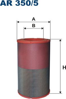 Filtron AR350/5 - Ilmansuodatin inparts.fi