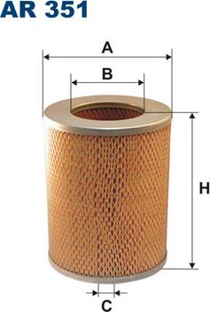 Filtron AR351 - Ilmansuodatin inparts.fi