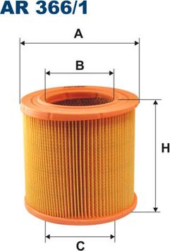 Filtron AR366/1 - Ilmansuodatin inparts.fi