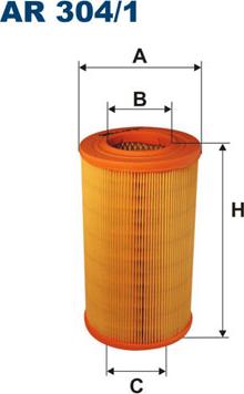 Filtron AR304/1 - Ilmansuodatin inparts.fi