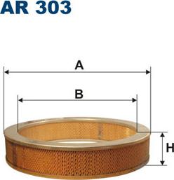 Filtron AR303 - Ilmansuodatin inparts.fi