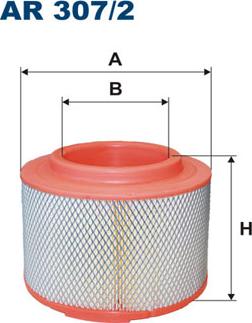 Filtron AR307/2 - Ilmansuodatin inparts.fi