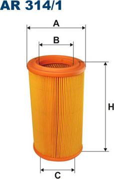 Filtron AR314/1 - Ilmansuodatin inparts.fi