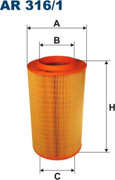 Filtron AR316/1 - Ilmansuodatin inparts.fi