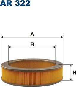 Filtron AR322 - Ilmansuodatin inparts.fi