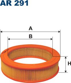 Filtron AR291 - Ilmansuodatin inparts.fi