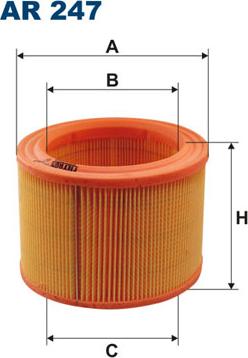 Filtron AR247 - Ilmansuodatin inparts.fi