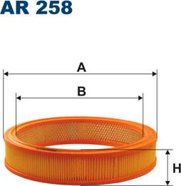 Filtron AR258 - Ilmansuodatin inparts.fi