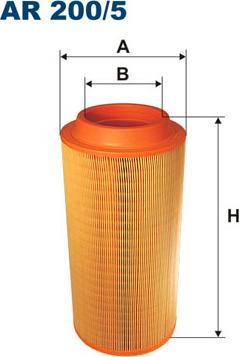 Filtron AR200/5 - Ilmansuodatin inparts.fi