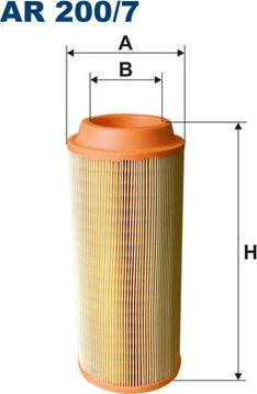 Filtron AR200/7 - Ilmansuodatin inparts.fi