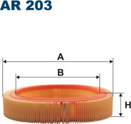 Filtron AR203 - Ilmansuodatin inparts.fi