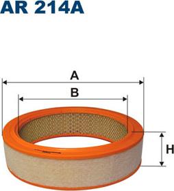 Filtron AR214A - Ilmansuodatin inparts.fi