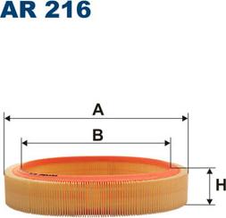 Filtron AR216 - Ilmansuodatin inparts.fi