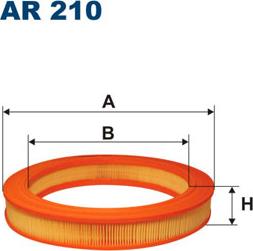 Filtron AR210 - Ilmansuodatin inparts.fi