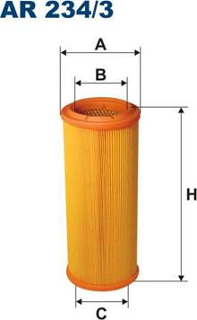 Filtron AR234/3 - Ilmansuodatin inparts.fi