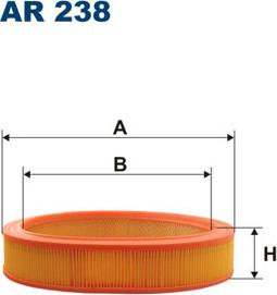 Filtron AR238 - Ilmansuodatin inparts.fi