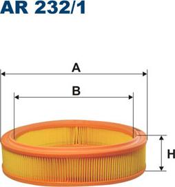 Filtron AR232/1 - Ilmansuodatin inparts.fi