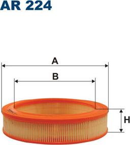 Filtron AR224 - Ilmansuodatin inparts.fi