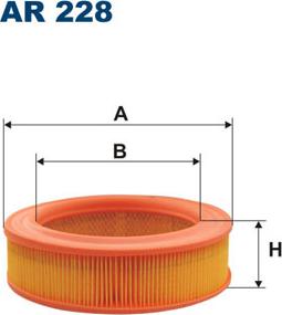 Filtron AR228 - Ilmansuodatin inparts.fi