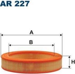 Filtron AR227/1 - Ilmansuodatin inparts.fi