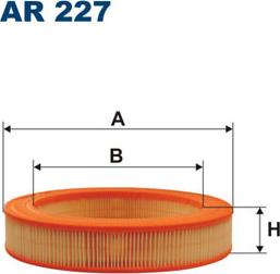 Filtron AR227 - Ilmansuodatin inparts.fi