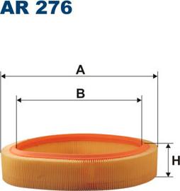 Filtron AR276 - Ilmansuodatin inparts.fi