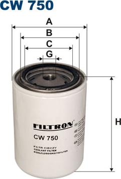 Filtron CW750 - Jäähdytysnestesuodatin inparts.fi