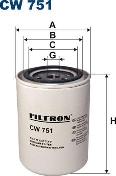 Filtron CW751 - Jäähdytysnestesuodatin inparts.fi