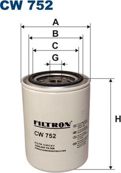 Filtron CW752 - Jäähdytysnestesuodatin inparts.fi