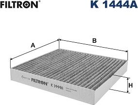 Filtron K 1444A - Suodatin, sisäilma inparts.fi