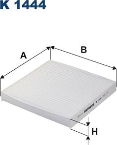 Filtron K 1444 - Suodatin, sisäilma inparts.fi