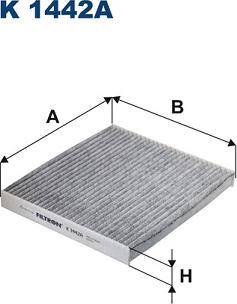 Filtron K 1442A - Suodatin, sisäilma inparts.fi