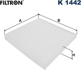 Filtron K 1442 - Suodatin, sisäilma inparts.fi