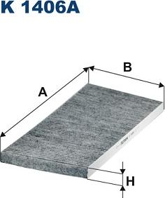 Filtron K 1406A - Suodatin, sisäilma inparts.fi