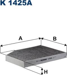 Filtron K 1425A - Suodatin, sisäilma inparts.fi